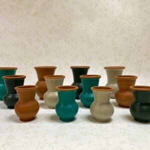 Terracotta Long Neck  Vase