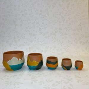 Moe's Terracotta Rose Cup